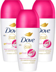 Dove Advanced Care Go Fresh Dragon Fruit & Coconut Cream Scent izzadásgátló (3x50 ml) + AJÁNDÉK Bic borotva