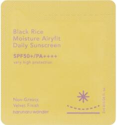 haruharu wonder Black Rice Moisture Airyfit Daily Sunscreen (sample) - Cremă Solară Hidratantă 2ml (sample)