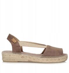Toni Pons Női szandál Toni Pons Ella taupe barna bebújós espadrilles (ELLA)