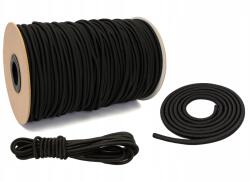 Linotech Kötélkötél Rugalmas Fekete Gumi Expandor 6 mm 1 m Ponyvagumi (LE06)