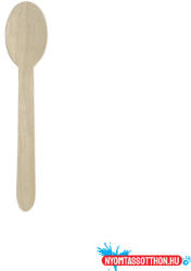  Evőkanál eldobható fa BIO 16cm 100 darabos