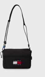Tommy Hilfiger Farmer Táska Postás Táska Férfi Riporter Fekete (AM0AM13859)
