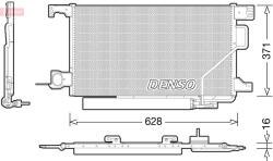 DENSO Condensator, climatizare DENSO DCN17026 (DCN17026)