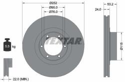 TEXTAR Disc frana TEXTAR PRO 92017203 (92017203)
