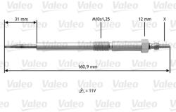 VALEO Bujie incandescenta VALEO 345217 (345217)