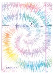Herlitz Füzet A/4 kockás-vonalas HERLITZ 2x40 lapos My Book Batik Freedom