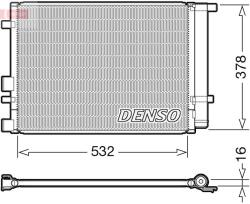 DENSO Condensator, climatizare DENSO DCN41005 (DCN41005)
