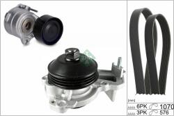 Schaeffler INA Pompa apa + Set curea transmisie cu caneluri Schaeffler INA 529 0605 30 (529 0605 30)