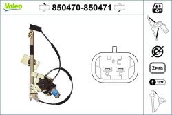 VALEO Mecanism actionare geam VALEO 850471 (850471)