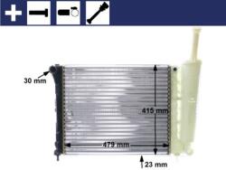MAHLE Radiator, racire motor MAHLE BEHR CR 1859 000S (CR 1859 000S)