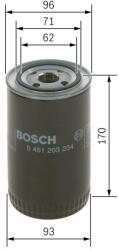 Bosch Filtru ulei BOSCH 0 451 203 234 (0 451 203 234)