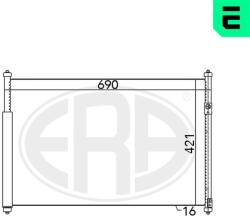 ERA Condensator, climatizare ERA 667080 (667080)