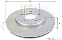 COMLINE Disc frana COMLINE ADC1603V (ADC1603V)