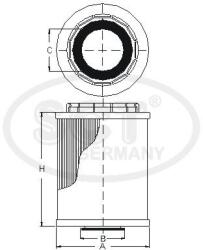 Sct - Mannol Filtru ulei SCT - MANNOL SH 4041 L SH 4041 L (SH 4041 L)