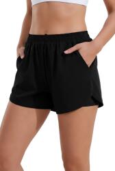 EKOUAER női bikini magas derekú kobaltkék XL