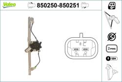 VALEO Mecanism actionare geam VALEO 850250 (850250)