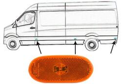 VAN WEZEL Lampa laterala VAN WEZEL 5862917 (5862917)