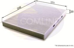 COMLINE Filtru, aer habitaclu COMLINE EKF262 (EKF262)