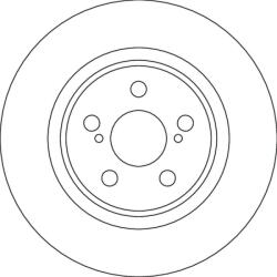 TRW Disc frana TRW DF4641 (DF4641) - automobilus