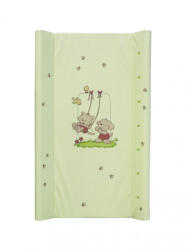 Lorelli pelenkázó lap merev peremes 50x71 - green - aprotalpak