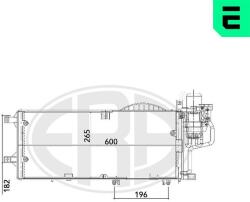 ERA Condensator, climatizare ERA 667100 (667100)