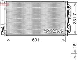 DENSO Condensator, climatizare DENSO DCN05105 (DCN05105)
