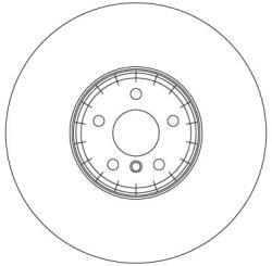 TRW Disc frana TRW SINGLE DF6639S (DF6639S)