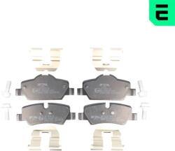 OPTIMAL set placute frana, frana disc OPTIMAL BP-12710 (BP-12710)