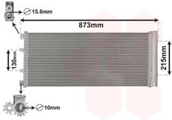 VAN WEZEL Condensator, climatizare VAN WEZEL 43005475 (43005475)