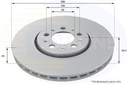 COMLINE Disc frana COMLINE ADC1420V (ADC1420V)