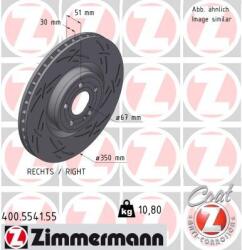 ZIMMERMANN Disc frana ZIMMERMANN BLACK Z 400.5541. 55 (400.5541.55)