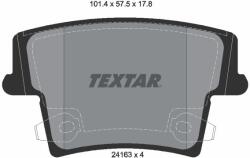 TEXTAR set placute frana, frana disc TEXTAR 2416301 (2416301)