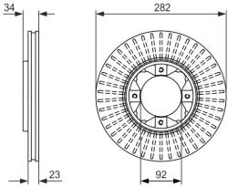 Bosch Disc frana BOSCH 0 986 479 868 (0 986 479 868)