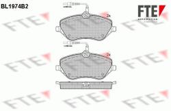 FTE set placute frana, frana disc FTE 9010562 (9010562)