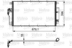 VALEO Condensator, climatizare VALEO 814374 (814374)