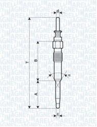 Magneti Marelli Bujie incandescenta MAGNETI MARELLI 062900039304 (062900039304)