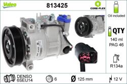 VALEO Compresor, climatizare VALEO 813425 (813425)