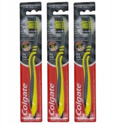 Colgate Fogkefe szett Colgate Zig Zag Charcoal medium 3 db-os (8714789135243)