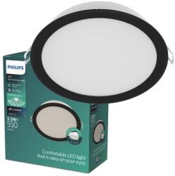 Philips 8721103131270 LED süllyeszthető lámpa MESON | 6W integrált LED forrás | 360lm | 4000K | fekete