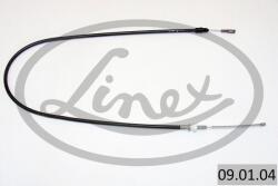 LINEX Cablu, frana de parcare LINEX 09.01. 04 (09.01.04)