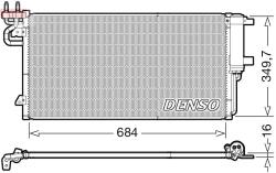 DENSO Condensator, climatizare DENSO DCN10045 (DCN10045)