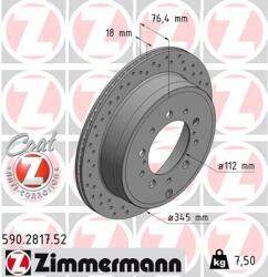 ZIMMERMANN Disc frana ZIMMERMANN SPORT Z 590.2817. 52 (590.2817.52)