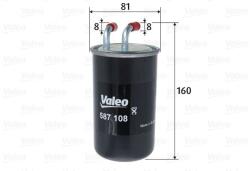 VALEO filtru combustibil VALEO 587108 (587108)