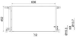 MAHLE Condensator, climatizare MAHLE BEHR AC 952 000S (AC 952 000S)