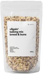 Vilgain Baking Mix Bread & Buns -⁠ amestec fără gluten pentru copt acasă, conținut ridicat de fibre, pâine și chifle dintr-un singur pachet - vilgain - 25,58 RON