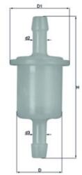 MAHLE filtru combustibil MAHLE KL 26 (KL 26)