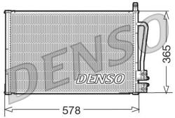 DENSO Condensator, climatizare DENSO DCN10008 (DCN10008)