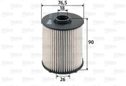 VALEO filtru combustibil VALEO 587922 (587922)
