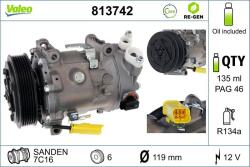 VALEO Compresor, climatizare VALEO RE-GEN REMANUFACTURED 813742 (813742)