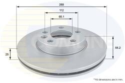 COMLINE Disc frana COMLINE ADC1418V (ADC1418V)